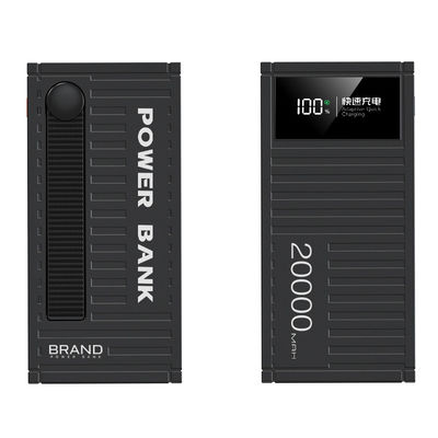 πλαστική τράπεζα ισχύος 20000mAh με προστασία χαμηλής τάσης και γρήγορη φόρτιση 22,5W