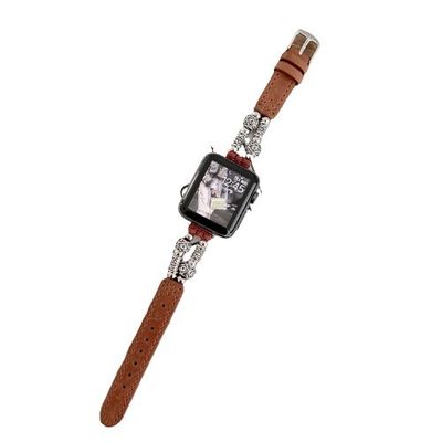 38mm Band Width Leather Strap Watchband για το iWatch Luxury Design