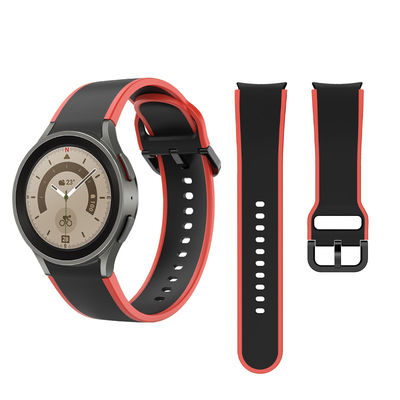 Διπλό πρόσωπο Σιλικόνη ρολόι για Samsung Galaxy Watch 5 40mm 44mm 3-7 ημέρες παράδοση