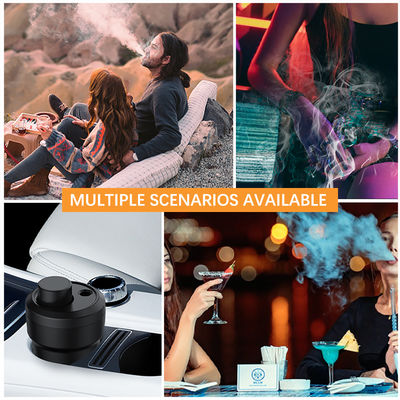 Ολοκληρωμένο Chicha Mini Hookah Set Φανταστική Υγιεινή λειτουργία καπνίσματος με μαύρο γυάλινο άχυρο