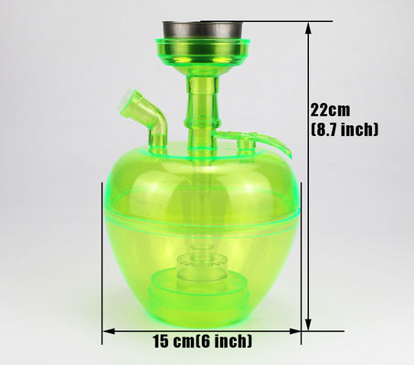 Ασφάλεια Χρωματιστή Ακρυλική Hookah Wookah πλαστικό Shisha σετ για ευνοϊκές τιμές