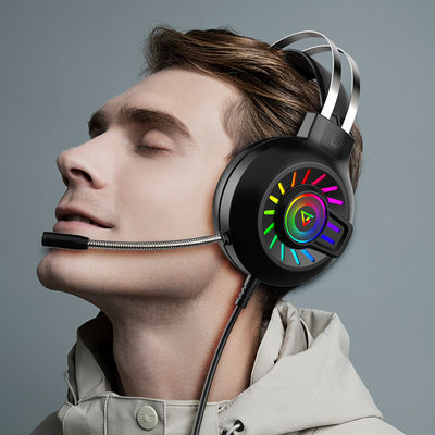 G97 RGB Luminous 7.1 Surround Sound Wired Gaming Headset με μικρόφωνο και έλεγχο της έντασης