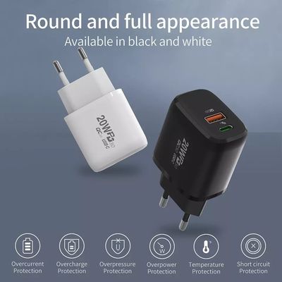20W PD ταχεία φόρτιση προσαρμογέα για Smart Watch και πολλαπλά τηλέφωνα