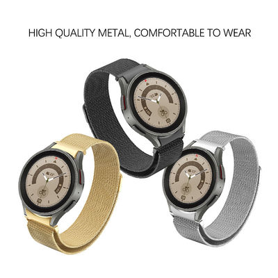 50G Μιλανέζικα Loop Stainless Steel Smartwatch Bands για το Samsung Galaxy Watch 5 44mm 40mm