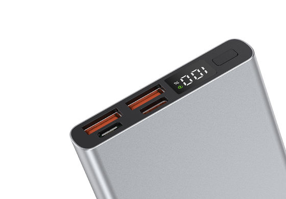 Γρήγορη φόρτιση 3.0 22.5W 10000mAh/20000mAh Metal Power Bank για φόρτιση κινητών συσκευών