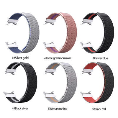 304 Ατσάλινη ζώνη ρολογιού για Samsung Galaxy Watch 4 6 χρώματα και 48G χωρητικότητα