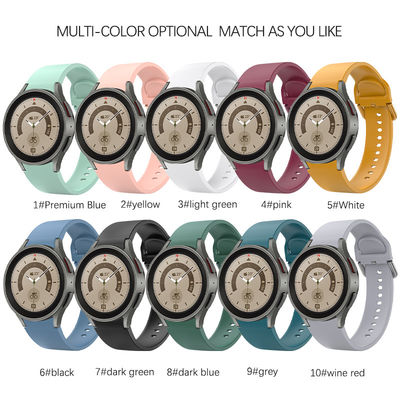 10 χρώματα SamSung Original Sapphire Silicone Watch Band για άνδρες και γυναίκες OEM ODM