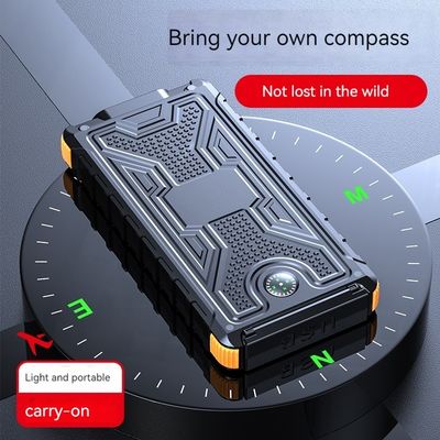 Ηλιακή ενέργεια ABS Compass 10000mAh για εξωτερική φόρτιση και καταστάσεις έκτακτης ανάγκης