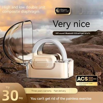 Ασύρματα στερεοφωνικά ακουστικά με AI Call Noise Cancelling 30H Playing Time AAC Codecs