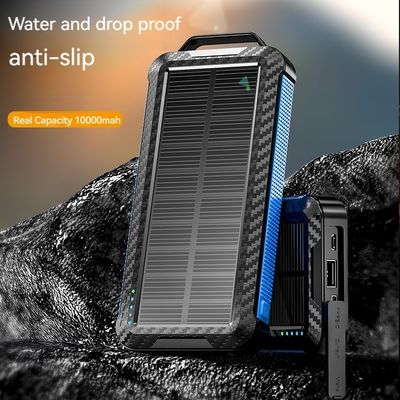 Λι-πολυμερή μπαταρία Solar Power Bank 10000mAh για iPhone 15 Ασύρματη φόρτιση και εξωτερικό
