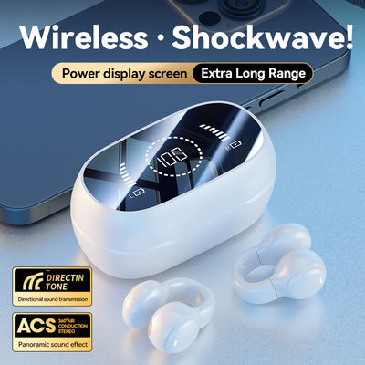 HiFi Stereo Bone Conduction Πραγματικό ασύρματο ακουστικό με καλώδιο φόρτισης 20cm και μικρόφωνο