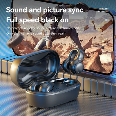 HiFi Stereo Bone Conduction Πραγματικό ασύρματο ακουστικό με καλώδιο φόρτισης 20cm και μικρόφωνο