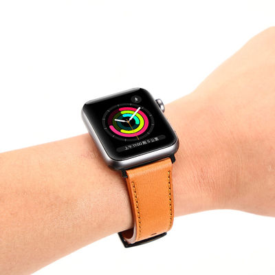 Πραγματικά δερμάτινα smart watch straps για iWatch 38mm 40mm 42mm 44mm 45mm 100%