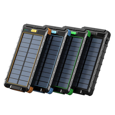 Κινητά τηλέφωνα Συσκευές 10000mAh Ηλιακή Τράπεζα Ενέργειας με πυξίδα και 2.1A έξοδο