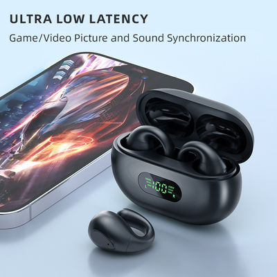 Αδιάβροχο ακουστικό IPX-5 OWS Gaming Earphone Low Latency Stereo True Wireless για οδήγηση και συναντήσεις