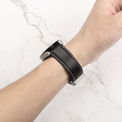 20 χιλιοστών Λούξεϊ δερμάτινο ρολόι για το SamSung GaLaxy Watch 5 100% Επαγγελματικό QC Πέρασε