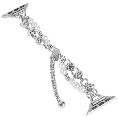 Ιδιωτικό Mold IWatch 8 7 6 5 4 3 SE Fashion Pearl Belt Smart Watch Strap χωρίς ρολόι