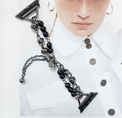 Ιδιωτικό Mold IWatch 8 7 6 5 4 3 SE Fashion Pearl Belt Smart Watch Strap χωρίς ρολόι