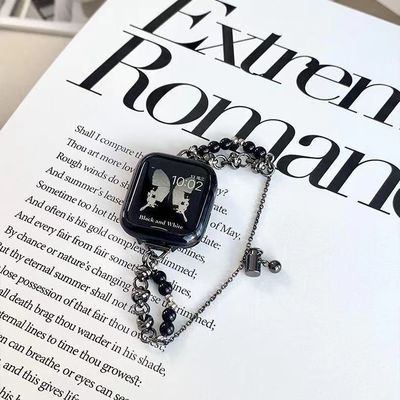 Ιδιωτικό Mold IWatch 8 7 6 5 4 3 SE Fashion Pearl Belt Smart Watch Strap χωρίς ρολόι